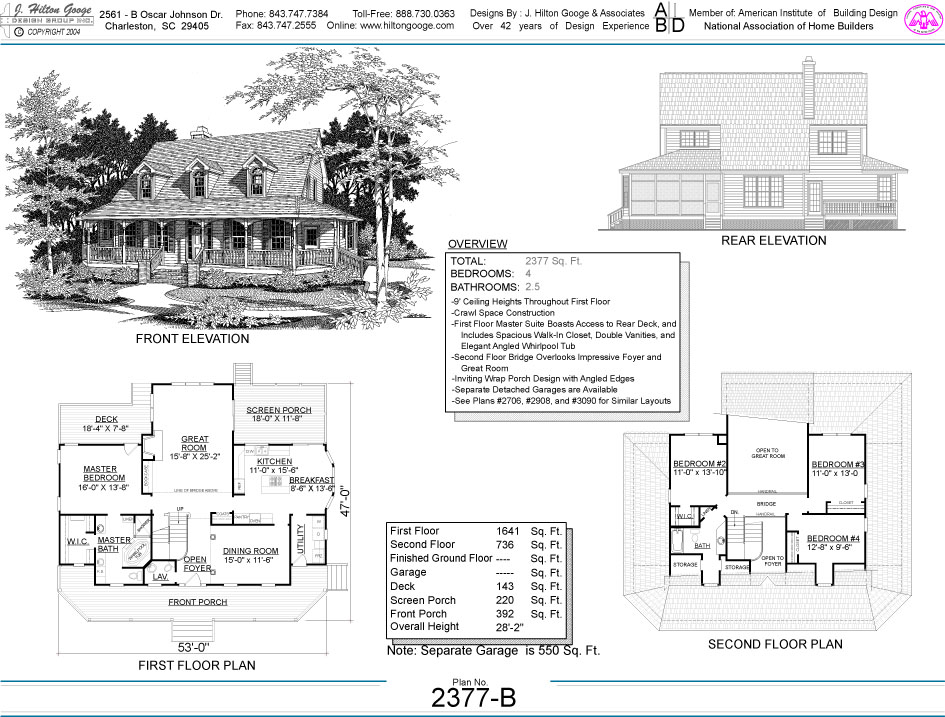 J. Hilton Googe Design Group, Inc. : Stock Plan #2377-A